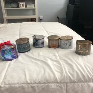 Brand new Bath & Body works holiday candles